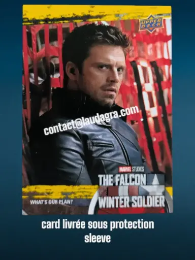 [FALCON_Y14] The Star-Spangled Man The Falcon and The Winter Soldier Yellow Parallel Card N° 14