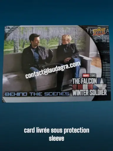 [FALCON_BS-2] Sebastian Stan and Kari Skogland The Falcon and The Winter Soldier Card N° BS-2