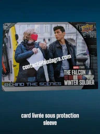 [FALCON_BS-3] Kari Skogland and Danny Ramirez The Falcon and The Winter Soldier Card N° BS-3