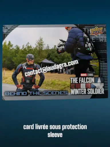 [FALCON_BS-5] Wyatt Russell as US Agent The Falcon and The Winter Soldier Card N° BS-5