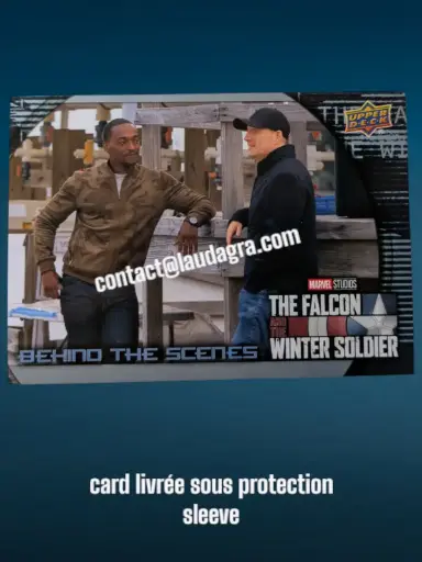 [FALCON_BS-13] Anthony Mackie and Kevin Feige on Set The Falcon and The Winter Soldier Card N° BS-13