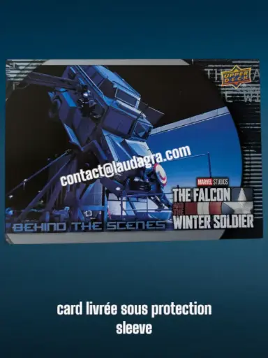 [FALCON_BS-14] Anthony Mackie Lifting a Truck The Falcon and The Winter Soldier Card N° BS-14