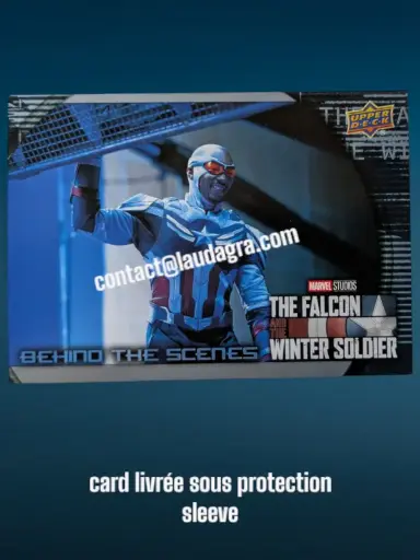 [FALCON_BS-15] Anthony Mackie as Captain America The Falcon and The Winter Soldier Card N° BS-15