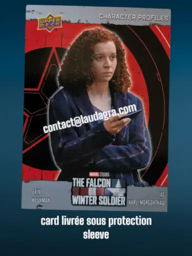 [FALCON_P-5] Erin Kellyman as Karli Morgenthau The Falcon and The Winter Soldier Card N° P-5