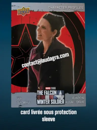 [FALCON_P-10] Julia Louise-Dreyfus as Valentina Allegra de Fontaine The Falcon and The Winter Soldier Card N° P-10