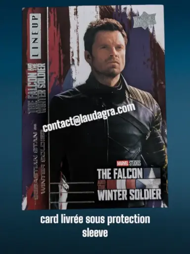 [FALCON_LU-2] Sebastian Stan as Winter Soldier The Falcon and The Winter Soldier Card N° LU-2