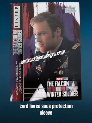 [FALCON_LU-3] Wyatt Russell as John F. Walker The Falcon and The Winter Soldier Card N° LU-3