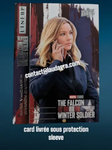 [FALCON_LU-9] Emily VanCamp as Sharon Carter The Falcon and The Winter Soldier Card N° LU-9