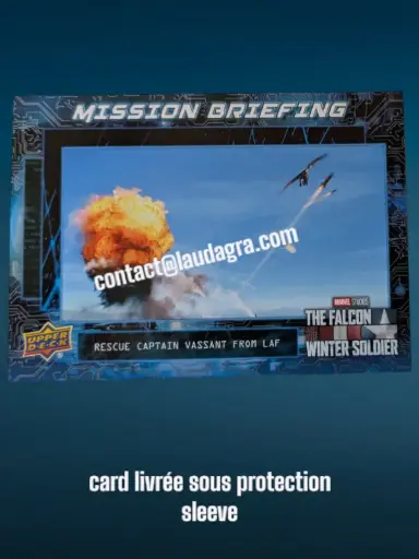 [FALCON_MB-1] Rescue Captain Vasant from LAF The Falcon and The Winter Soldier Card N° MB-1