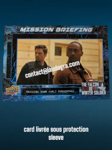 [FALCON_MB-4] Tracking Down Karli Morgenthau The Falcon and The Winter Soldier Card N° MB-4