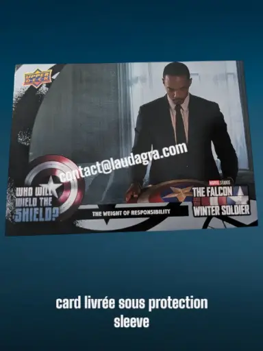 [FALCON_WWW-2] The Weight of Responsibility The Falcon and The Winter Soldier Card N° WWW-2