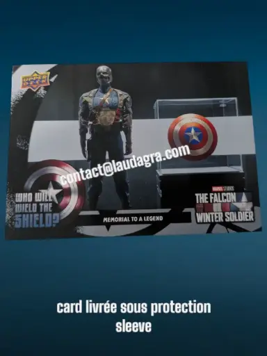 [FALCON_WWW-3] Memorial to a Legend The Falcon and The Winter Soldier Card N° WWW-3
