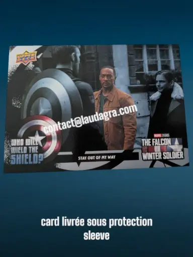 [FALCON_WWW-6] Stay Out of My Way The Falcon and The Winter Soldier Card N° WWW-6