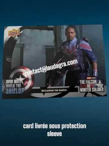 [FALCON_WWW-9] Reclaiming the Mantle The Falcon and The Winter Soldier Card N° WWW-9