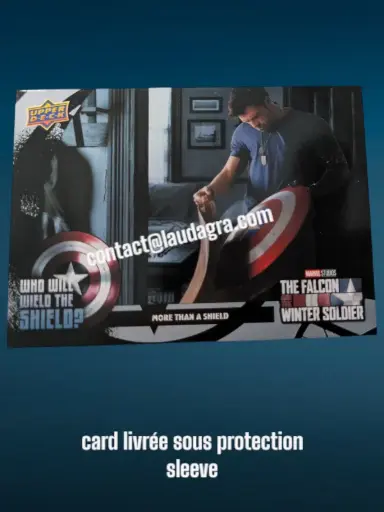 [FALCON_WWW-10] More Than a Shield The Falcon and The Winter Soldier Card N° WWW-10