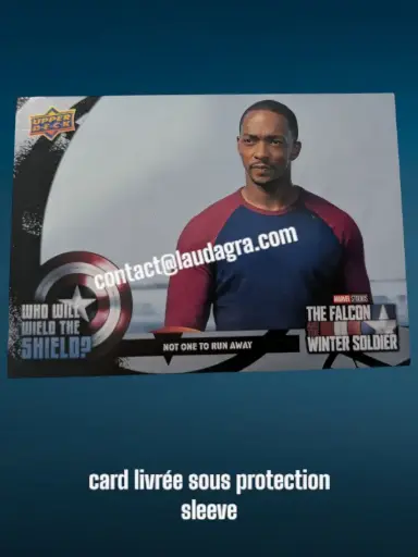 [FALCON_WWW-12] Not One to Run Away The Falcon and The Winter Soldier Card N° WWW-12