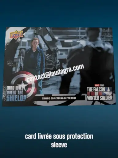 [FALCON_WWW-15] Trying Something Different The Falcon and The Winter Soldier Card N° WWW-15