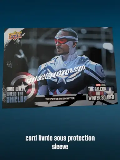 [FALCON_WWW-17] The Power to Do Better The Falcon and The Winter Soldier Card N° WWW-17