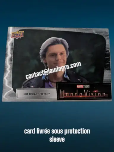 [WANDAVIS_47] She Recast Pietro? Wandavision Card N° 47