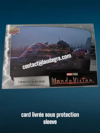 [WANDAVIS_55] I Hear Dad in My Head Wandavision Card N° 55