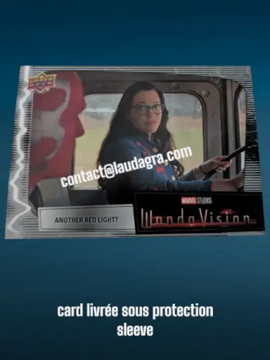 [WANDAVIS_62] Another Red Light? Wandavision Card N° 62