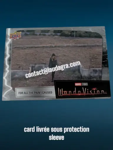 [WANDAVIS_89] For All the Pain I Caused Wandavision Card N° 89