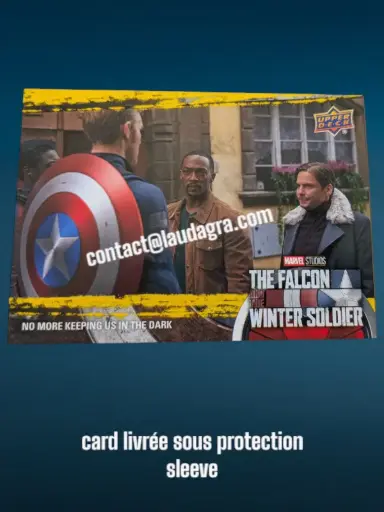 [FALCON_Y47] No More Keeping Us in the Dark The Falcon and The Winter Soldier Yellow Parallel Card N° 47