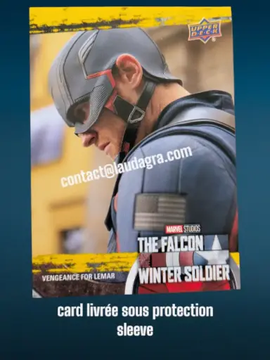 [FALCON_Y51] Vengeance for Lemar The Falcon and The Winter Soldier Yellow Parallel Card N° 51