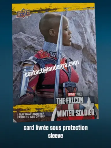 [FALCON_Y67] I May Have Another Favor to Ask of You The Falcon and The Winter Soldier Yellow Parallel Card N° 67