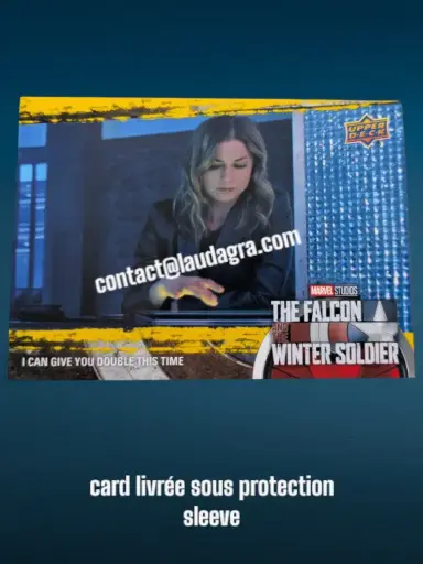 [FALCON_Y73] I Can Give You Double This Time The Falcon and The Winter Soldier Yellow Parallel Card N° 73