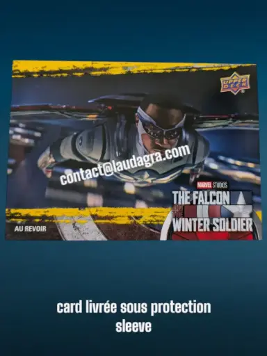 [FALCON_Y77] Au Revoir The Falcon and The Winter Soldier Yellow Parallel Card N° 77