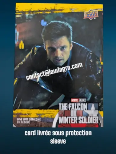 [FALCON_Y79] Give Him Someone to Rescue The Falcon and The Winter Soldier Yellow Parallel Card N° 79